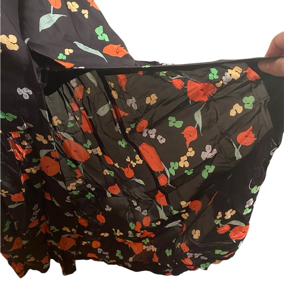 Alice McCall Womens Move Over Black
Floral Print Hi-Low Maxi Skirt - Picture 6 of 16